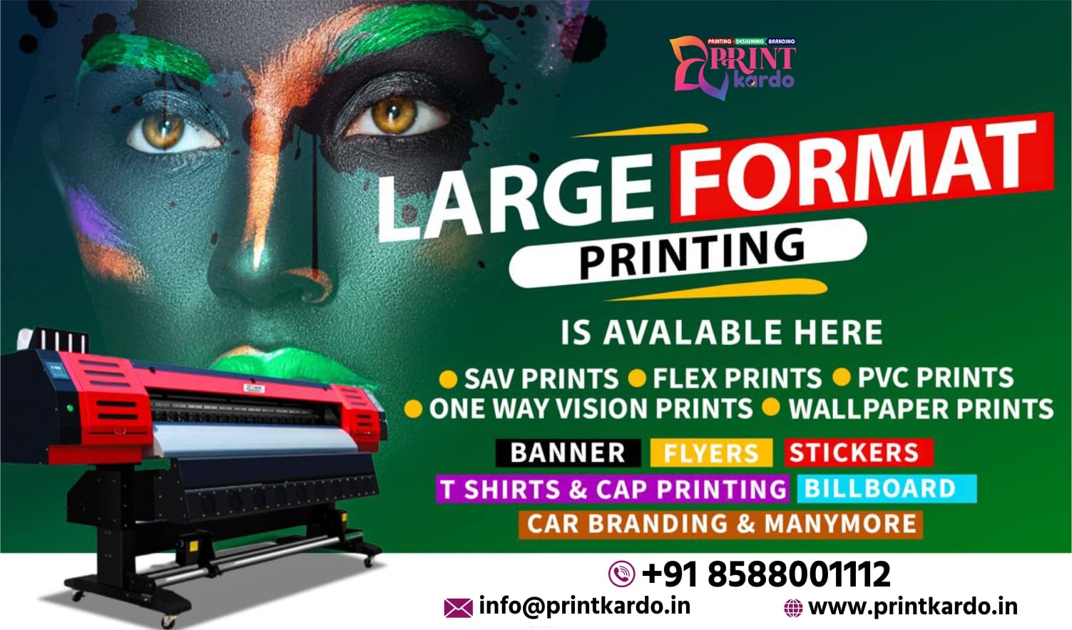 Popular Large Format Printing Services in Gurgaon & Delhi NCR