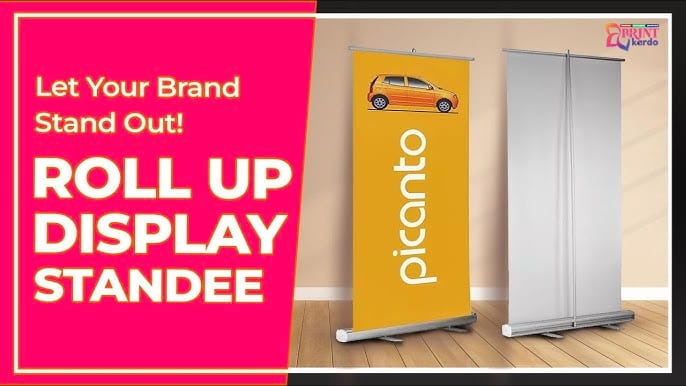 Roll Up Banner Standee Printing in Gurgaon