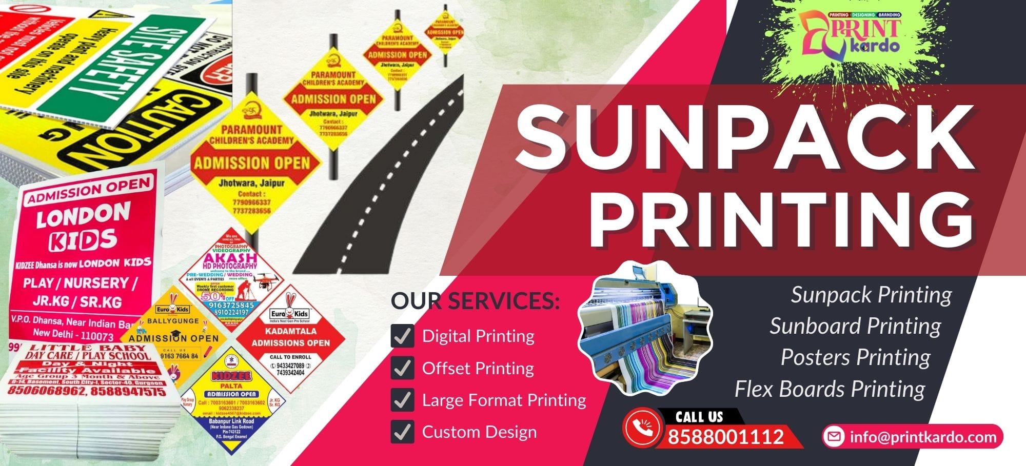 Premium Sunpack Printing Services in Gurgaon