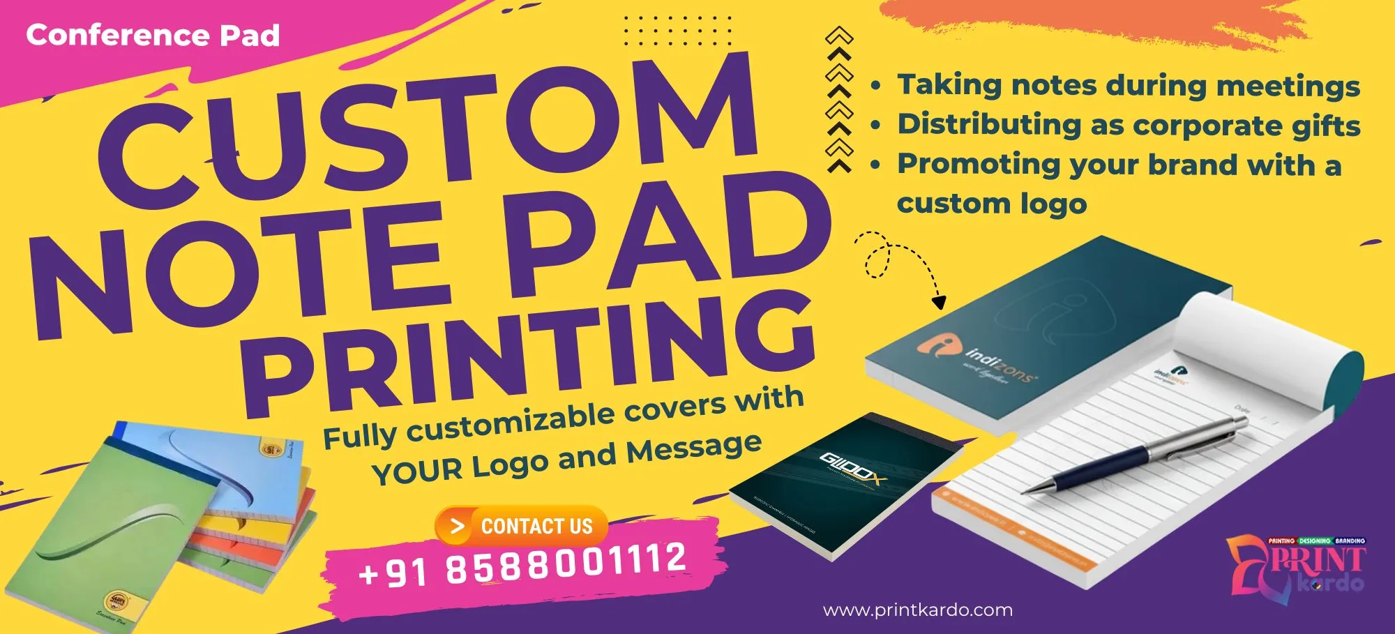 Enhance Your Brand Identity with Custom Notepad Printing