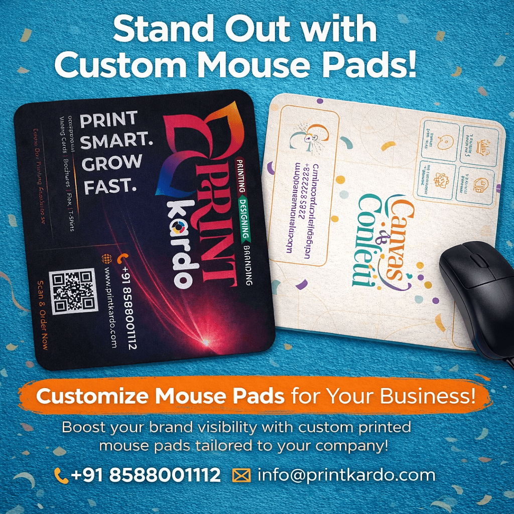 Premium Customized Mouse Pad Printing Services – Make Your Desk Unique!